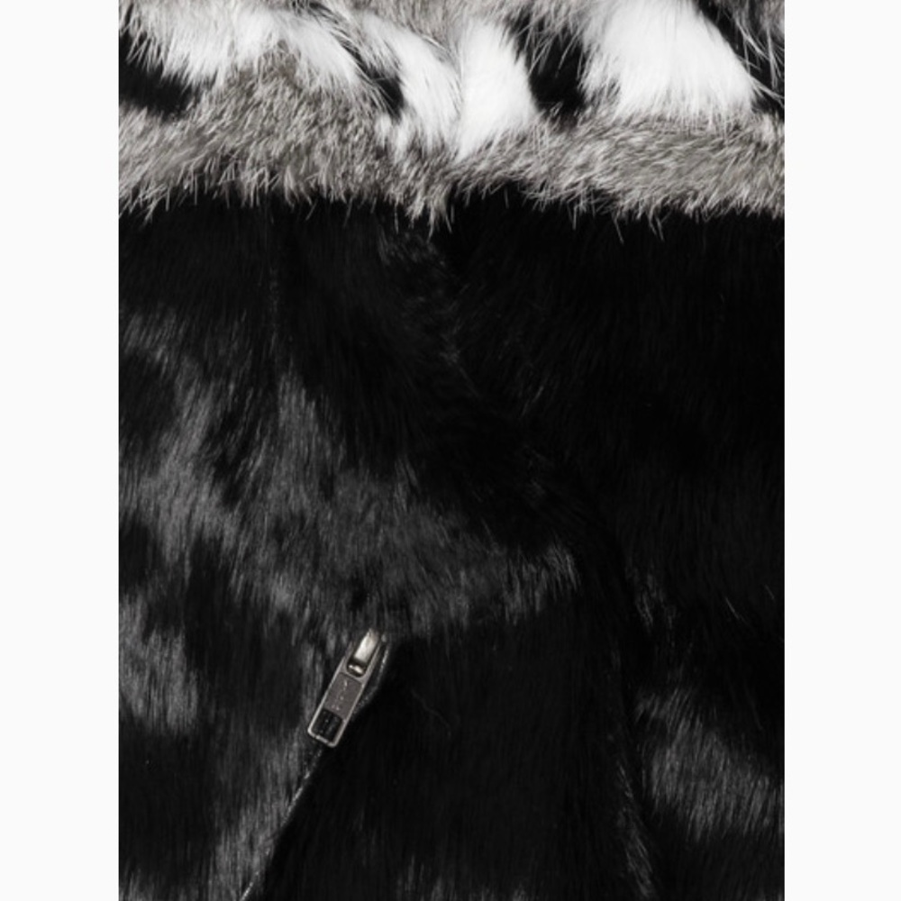 IRO Lorna Patterned Rabbit Bomber Jacket - Picture 5 of 5